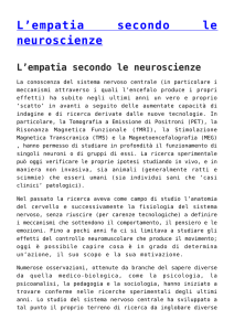 L`empatia secondo le neuroscienze