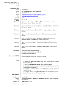 CV-PDF - Dipartimento di Scienze e Tecnologie