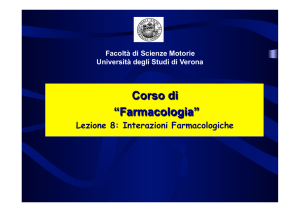 Interazioni - univr dsnm - Università degli Studi di Verona