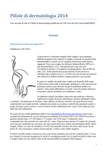 Pillole di dermatologia 2014