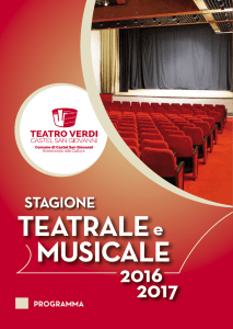libretto stagione teatrale e musicale 2016-2017