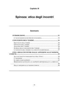 Spinoza: etica degli incontri