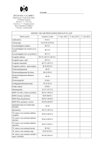 REGIONE CALABRIA Azienda