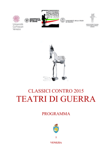 CLASSICI CONTRO 2015 - Comune di San Vito di Leguzzano