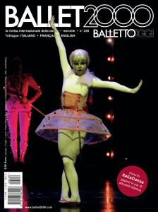 la rivista internazionale della danza • mensile • n