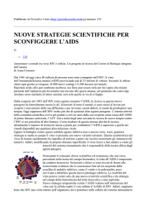 UNITN n. 119 - Nuove strategie scientifiche per sconfiggere l`AIDS