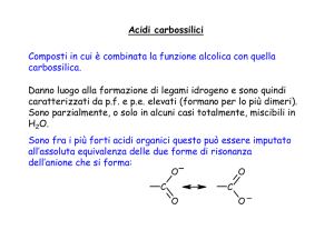 Acidi carbossilici