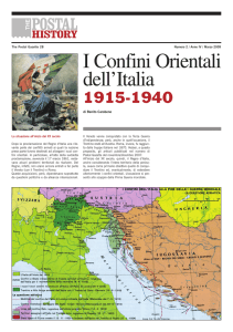 I Confini Orientali dell`Italia