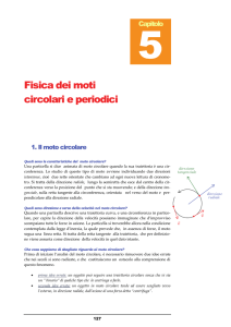 5.Fisica dei moti circolari e periodici