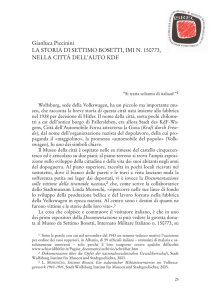 Gianluca Piccinini, La storia di Settimo Bosetti, IMI n. 150773