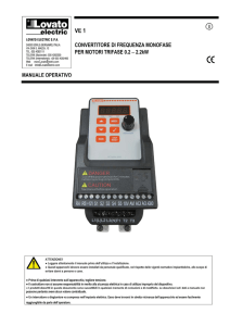 CONVERTITORE DI FREQUENZA MONOFASE PER