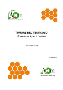 tumore del testicolo