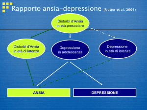 Disturbi d`Ansia - Facoltà di Medicina e Psicologia