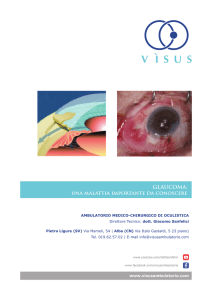 GLAUCOMA - Visus | Ambulatorio