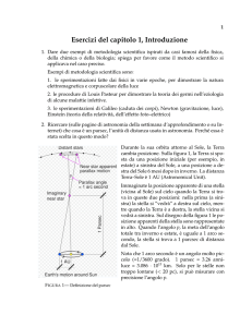 Esercizi del capitolo 1, Introduzione