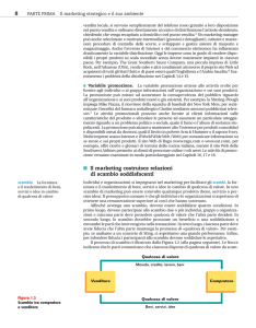 Il marketing costruisce relazioni di scambio soddisfacenti 8