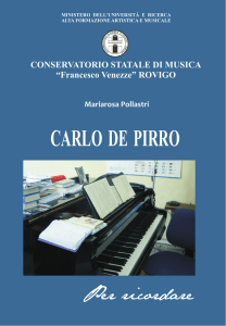 De Pirro: Per Ricordare