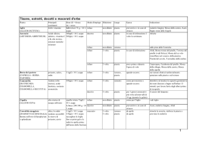 tisane estratti decotti e macerati d`erbe