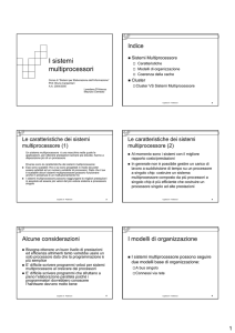 I sistemi multiprocessori