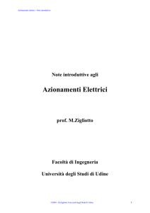 Azionamenti Elettrici - diegm - Università degli Studi di Udine