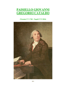 108 - Paisiello Giovanni Gregorio Cataldo