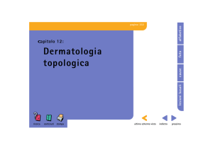 Dermatologia topologica . . . . . . . 332