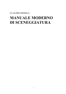 manuale moderno di sceneggiatura