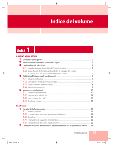 Indice del volume