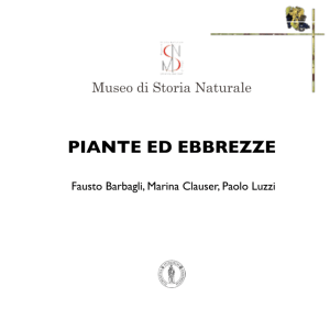PIANTE Ed EbbrEzzE - Firenze University Press