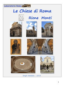 le chiese di Roma-rione Monti