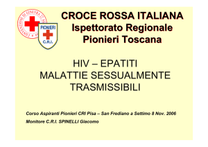 HIV – EPATITI MALATTIE SESSUALMENTE - Area