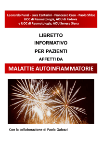 Libretto informativo sulle malattie autoinfiammatorie