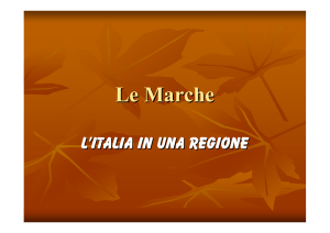 Le Marche - mariaimmacolata.it
