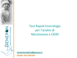 Test Rapidi Envirologix per l`analisi di Micotossine e OGM