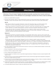 gracenote - Mazda Infotainment