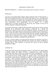 Interrogazione a risposta scritta BENCINI, ROMANI M. – Al Ministro