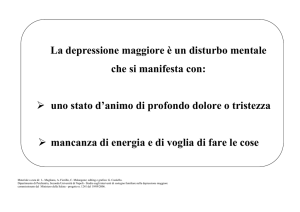 depressione (pdf 42 kb) - CCM