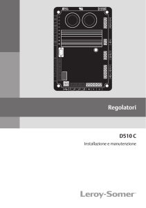 Regolatori D510 C