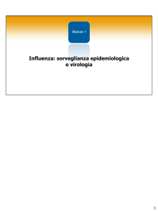 Modulo 1 new - La prevenzione e la gestione dell`influenza nel
