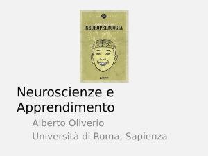 Neuroscienze e Apprendimento
