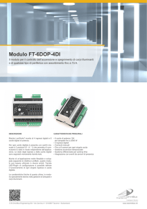 Modulo FT-6DOP-4DI - OmniBus Engineering SA
