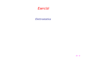 Esercizi elettrostatica