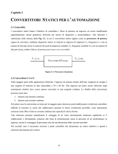 convertitori statici per l`automazione