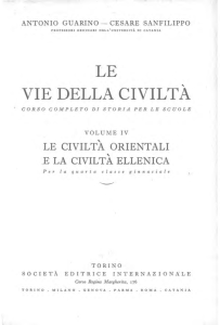 le vie della civilta