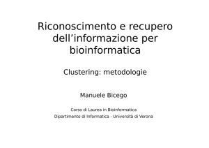 9 - Clustering - metodologie