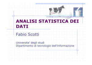 analisi statistica dei dati