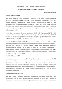 Relazione 57th WPDC 2008 - Società Italiana di Patologia Aviare
