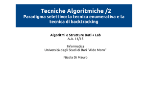 Slides - Dipartimento di Informatica