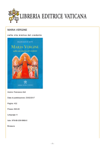 maria vergine - Libreria Editrice Vaticana