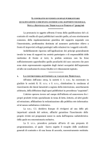 Commento sentenza Tribunale di Torino